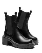 BLACK WOMEN'S ANKLE BOOTS - KRISTINE