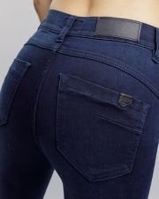 INDIGO WOMEN'S HIGH-WAIST JEANS - ROSE 23130