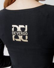 BLACK WOMEN'S FITTED DRESS