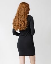 BLACK WOMEN'S FITTED DRESS
