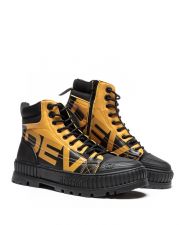 YELLOW MEN'S BROGUE - BERLIN PU