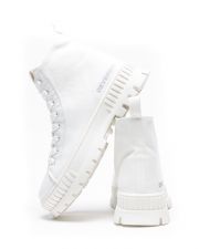 WHITE WOMEN'S BROGUE - NICOSIA