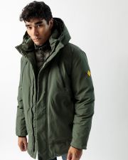 KHAKI MEN'S COAT