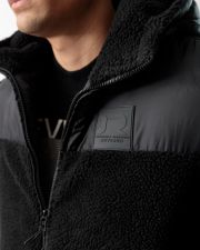 BLACK MEN'S TRANSITIONAL JACKET