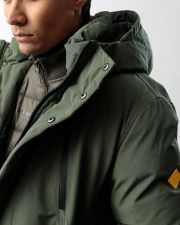 KHAKI MEN'S COAT