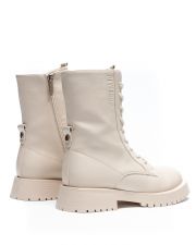 BEIGE WOMEN'S BROGUE - OLIVE