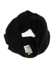 BLACK MEN'S SCARF