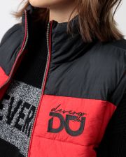 RED WOMEN'S SHORT COAT