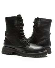 BLACK WOMEN'S BROGUE - OLIVE