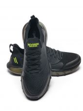 BLACK MEN'S SNEAKERS - DEVON