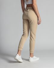 BEIGE WOMEN'S SWEATPANTS