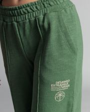 GREEN WOMEN'S SWEATPANTS