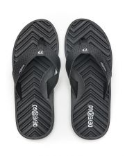 BLACK MEN'S SLIDES - SIMON