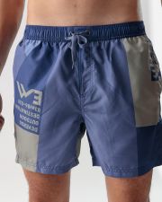 BLUE MEN'S BEACH SHORTS