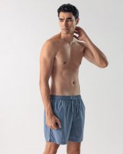 BLUE MEN'S BEACH SHORTS