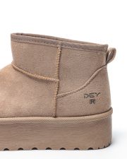 BEIGE WOMEN'S BOOTS - LIL