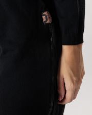 BLACK WOMEN'S KNITTED DRESS