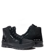 BLACK MEN'S BOOTS - NICOS