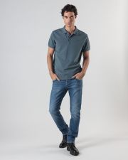 GREY MEN'S POLO SHIRT