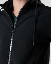 BLACK MEN'S TRANSITIONAL JACKET