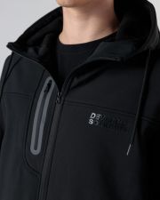 BLACK MEN'S TRANSITIONAL JACKET