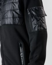 BLACK MEN'S TRANSITIONAL JACKET