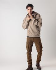 GREY MEN'S HOODIE