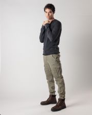 BLUE MEN'S KNITTED SWEATER