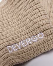 BEIGE WOMEN'S KNITTED HEADBAND