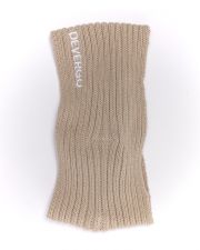 BEIGE WOMEN'S KNITTED HEADBAND