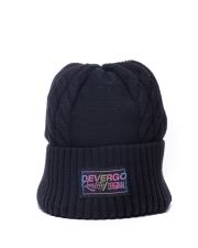 BLACK WOMEN'S KNITTED HAT