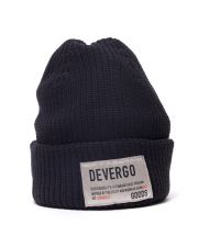 BLACK MEN'S KNITTED HAT