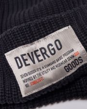 BLACK MEN'S KNITTED HAT