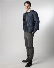 BLUE MEN'S WINTER COAT