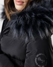 BLACK WOMEN'S WINTER COAT