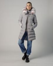 GREY WOMEN'S WINTER COAT