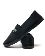BLACK WOMEN'S SLIP-ON SHOES - MALIBU SIGNATURE