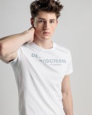 WHITE MEN'S T-SHIRT