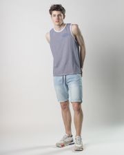GREY MEN'S SINGLET
