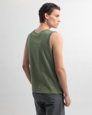KHAKI MEN'S SINGLET