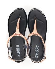 GOLD WOMEN'S SANDALS - NIMPHA NEW