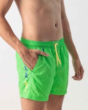 BEIGE MEN'S BEACH SHORTS
