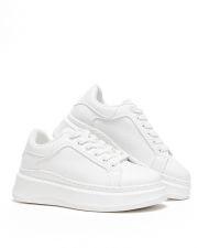 WHITE WOMEN'S SNEAKERS - LINDA