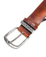BROWN MEN'S LEATHER BELT
