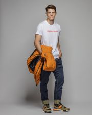 WHITE MEN'S SHORT SLEEVE T-SHIRT