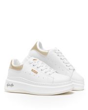 WHITE WOMEN'S SNEAKERS - STACEY