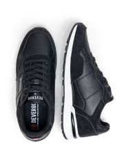 BLACK MEN'S SNEAKERS - FABRE