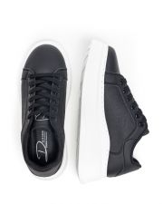 BLACK WOMEN'S SNEAKERS - LINDA