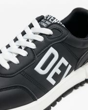 BLACK MEN'S SNEAKERS - FRED