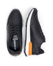 BLACK MEN'S SNEAKERS - JERRY